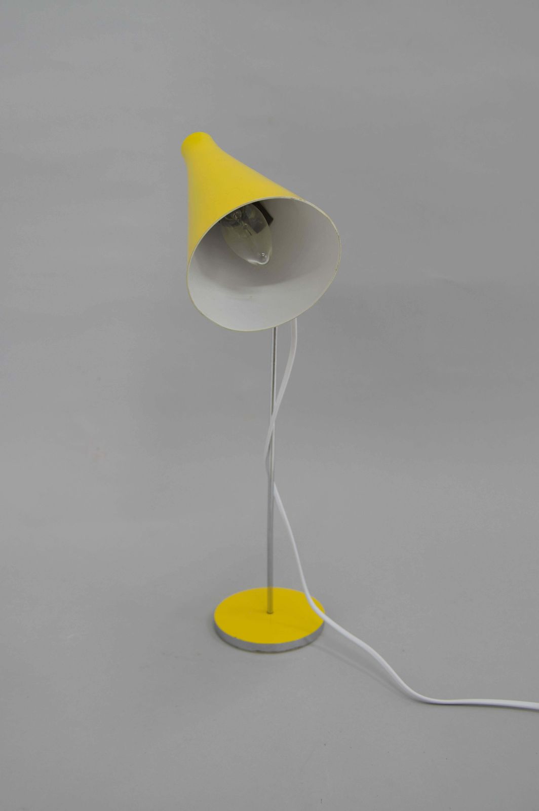 Mid Century Table Lamp By Josef Hůrka For Napako, 1960's photo Lighting
