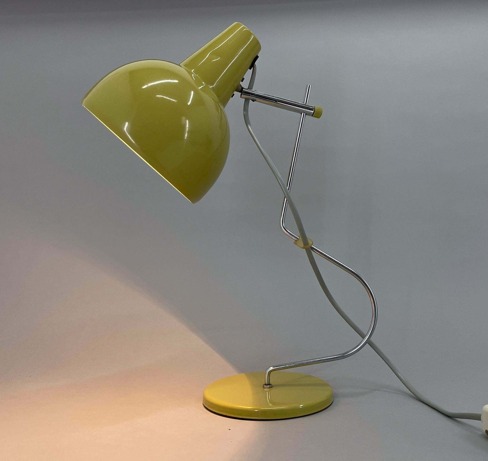 1960's Desk Lamp Designed By Josef Hůrka For Lidokov, Czechoslovakia photo furniture