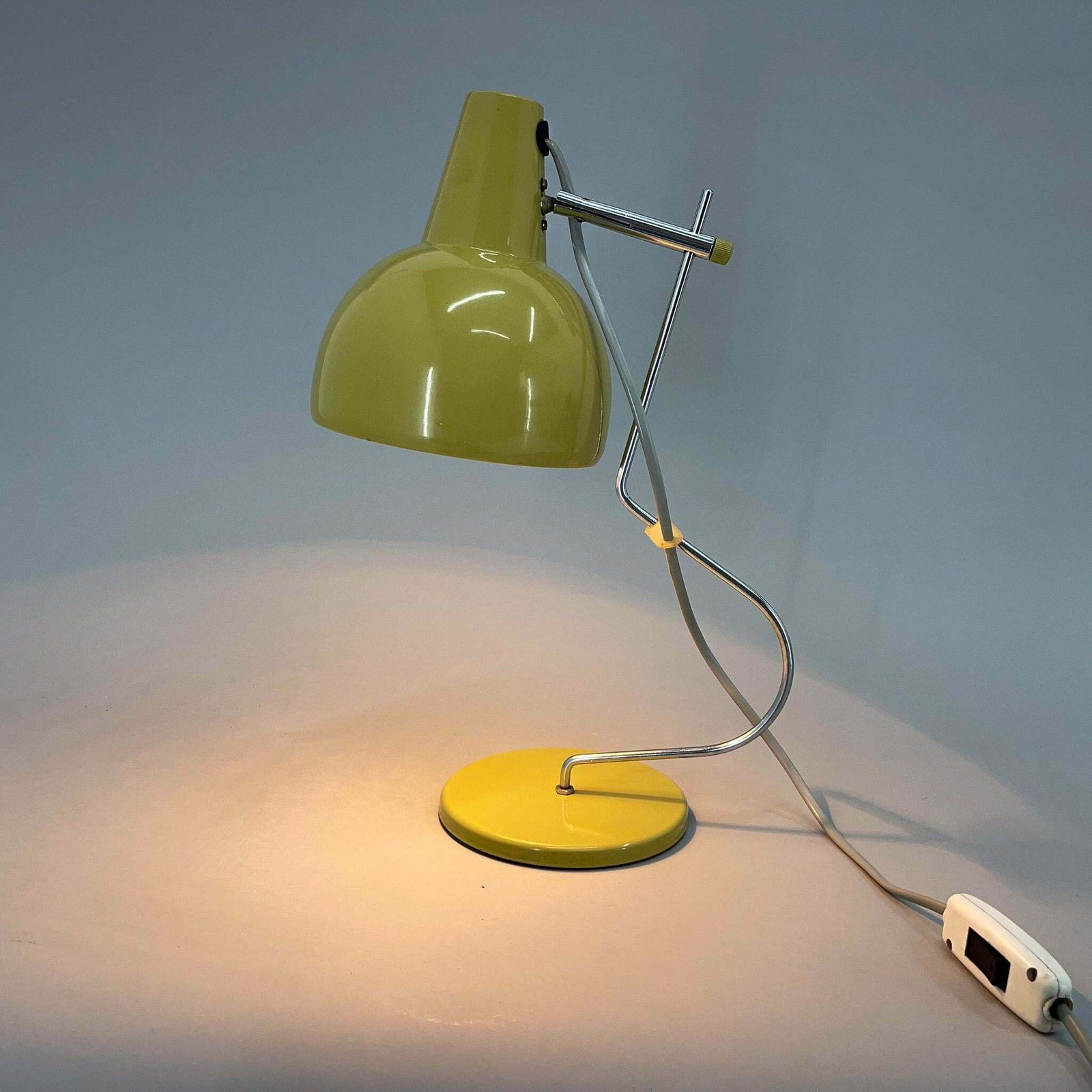 Lighting 1960's Desk Lamp Designed By Josef Hůrka For Lidokov, Czechoslovakia photo