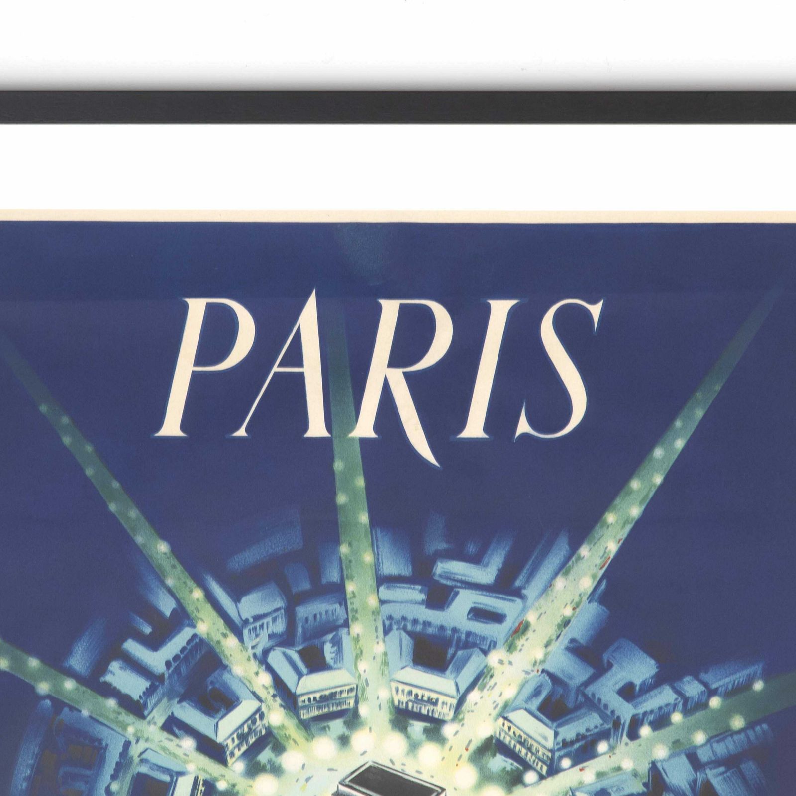 Vintage Air France Paris Arc De Triomphe Poster photo furniture