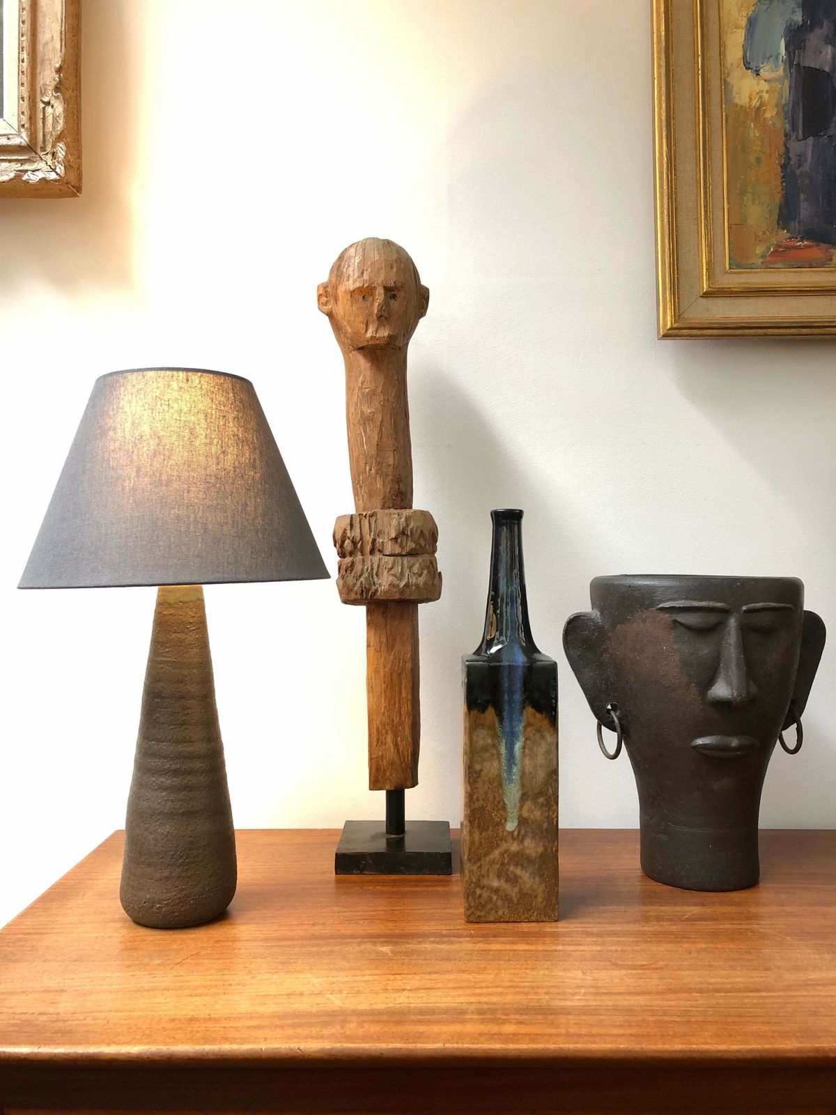 Ceramic Vase By Bruno Gambone (Circa 1980s) photo furniture