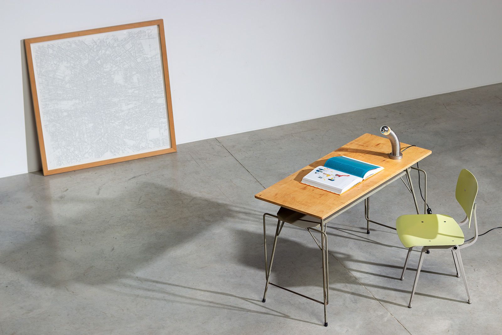Willy Van Der Meeren Desk 1950 Tubax photo furniture
