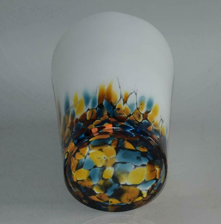 1980s Jozefina Krosno Art Glass Vase, Poland photo 222.0