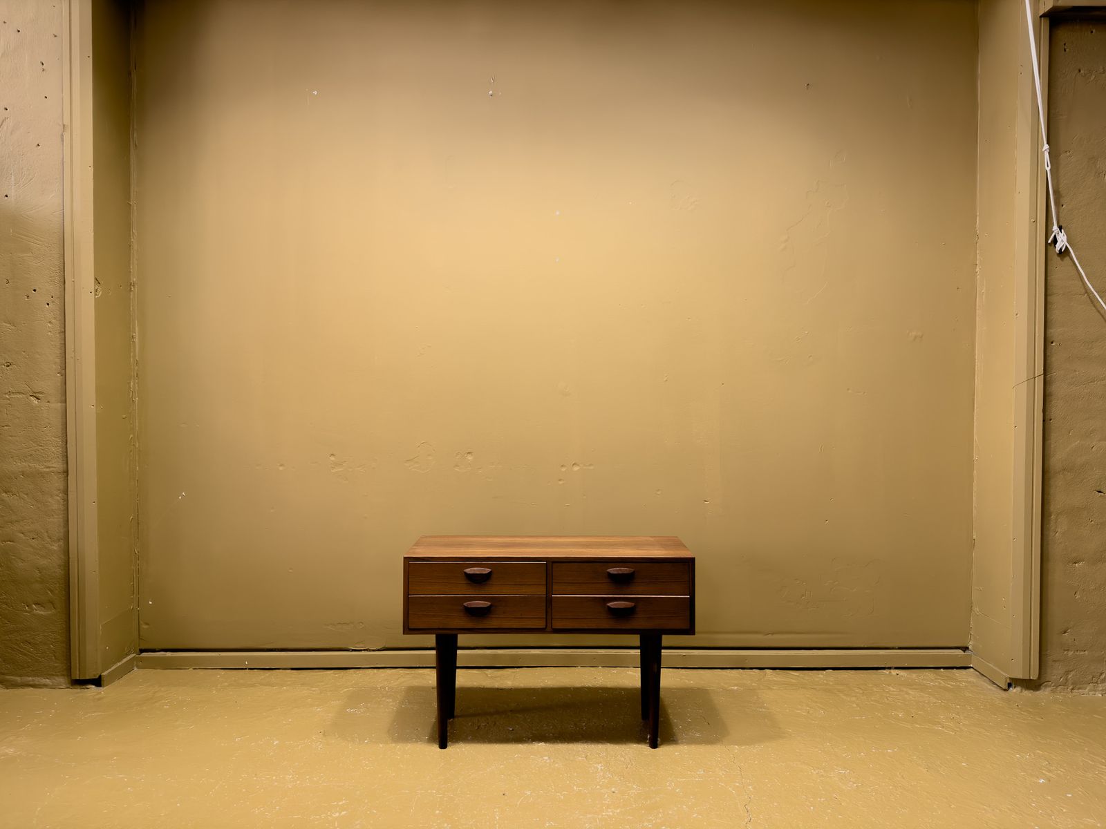 Small Teak Chest Of  Drawers