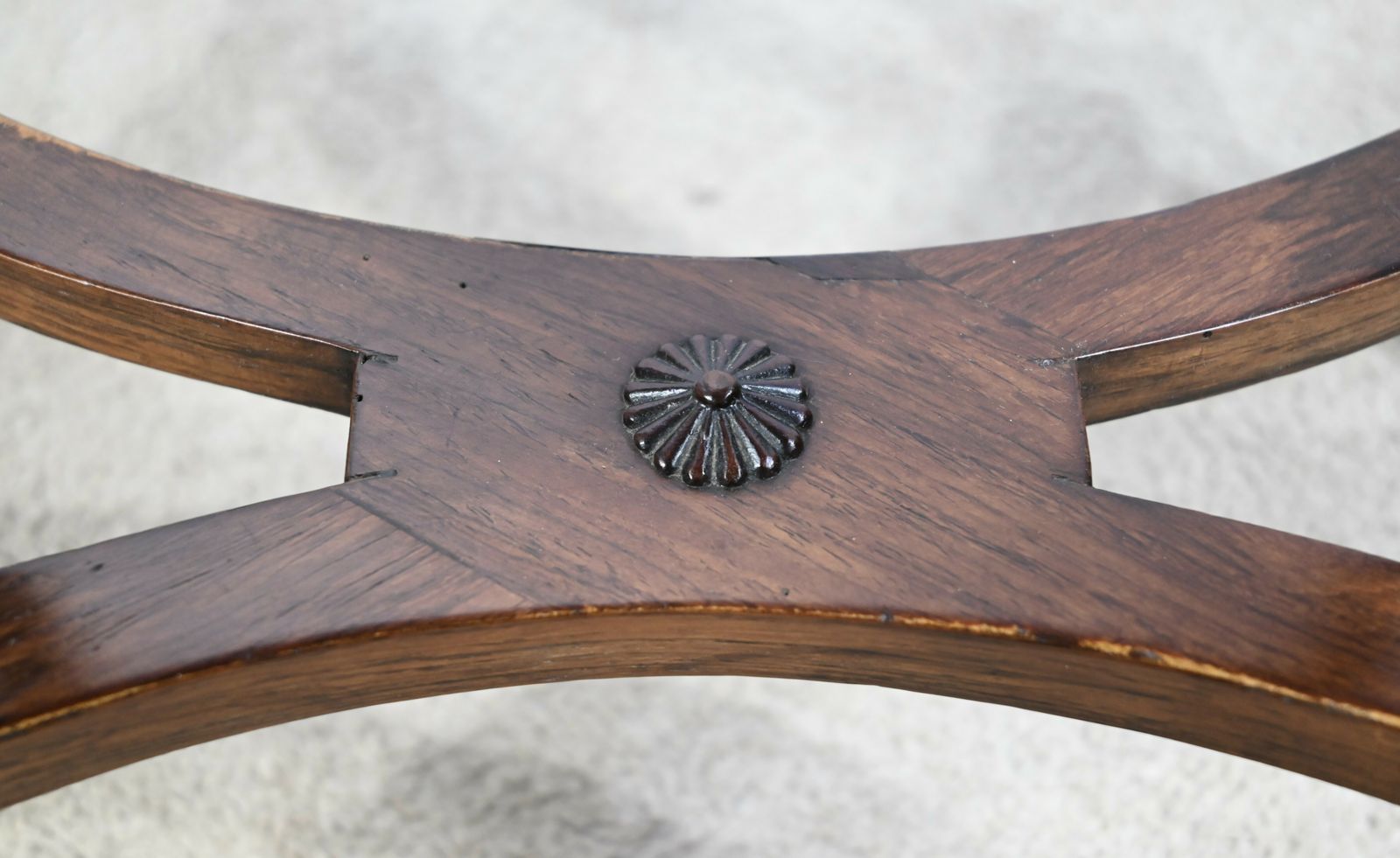 photo for sale Small Marquetry Table, Louis XVI Style, 19th Century