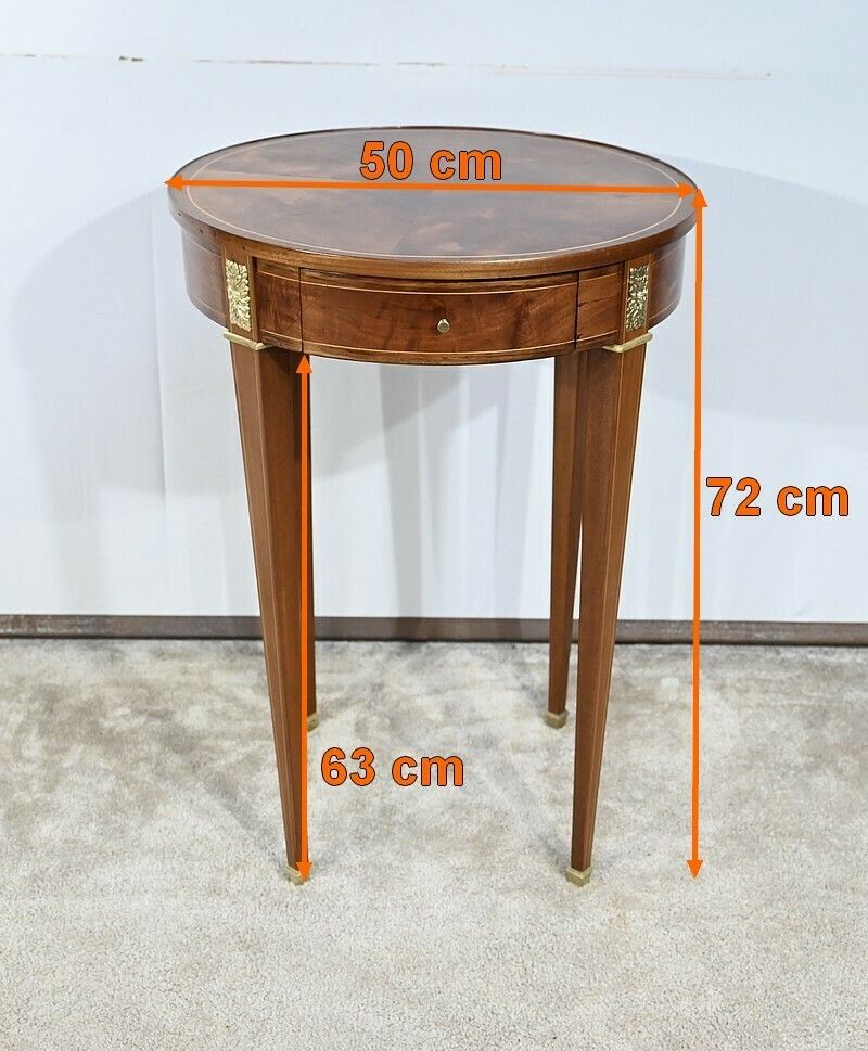 photo buy Pedestal Table In Light Mahogany Louis XVI / Directoire – 19th Century