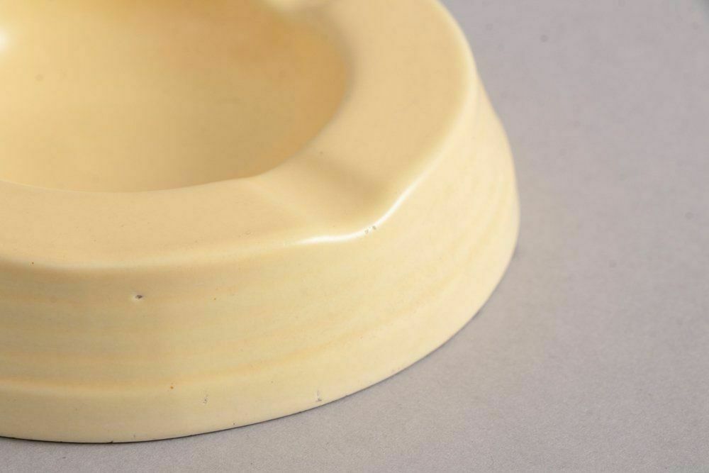British Art Deco Keith Murray For Wedgwood 'Straw' Ashtray photo Home Decor