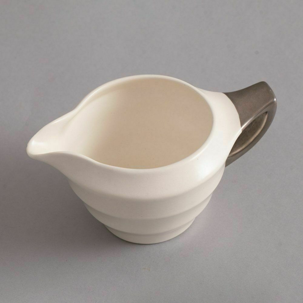 British Art Deco Keith Murray For Wedgwood 'Moonstone' Coffee Service With Silvered Handles photo buy