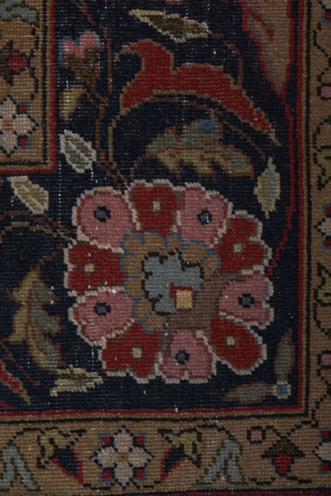 Textiles 1960s Turkish Animal Pictorial Rug 8'10'' X 12'2'' photo