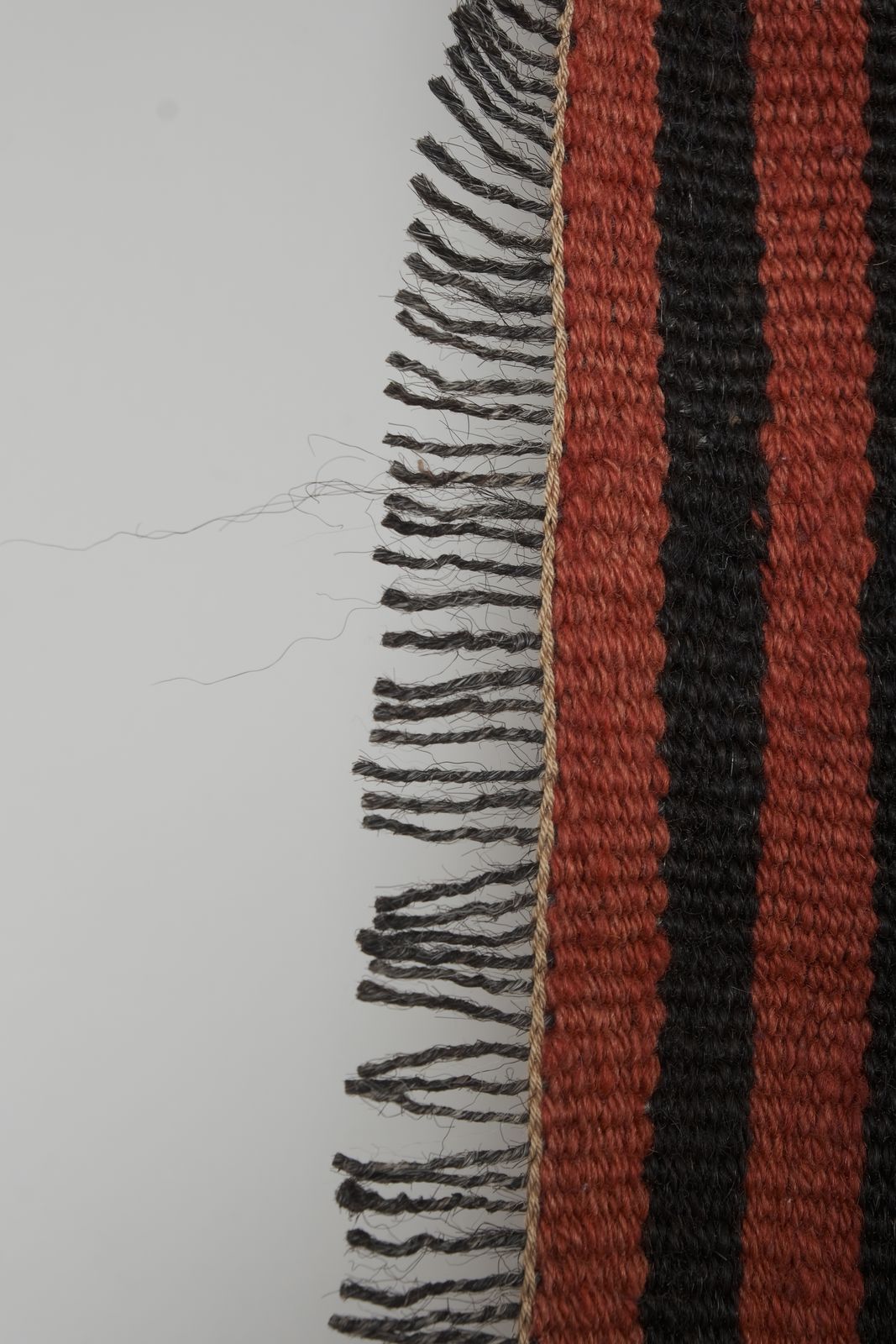 Turkish Organic Wool Goat Hair Kilim Rug photo for sale