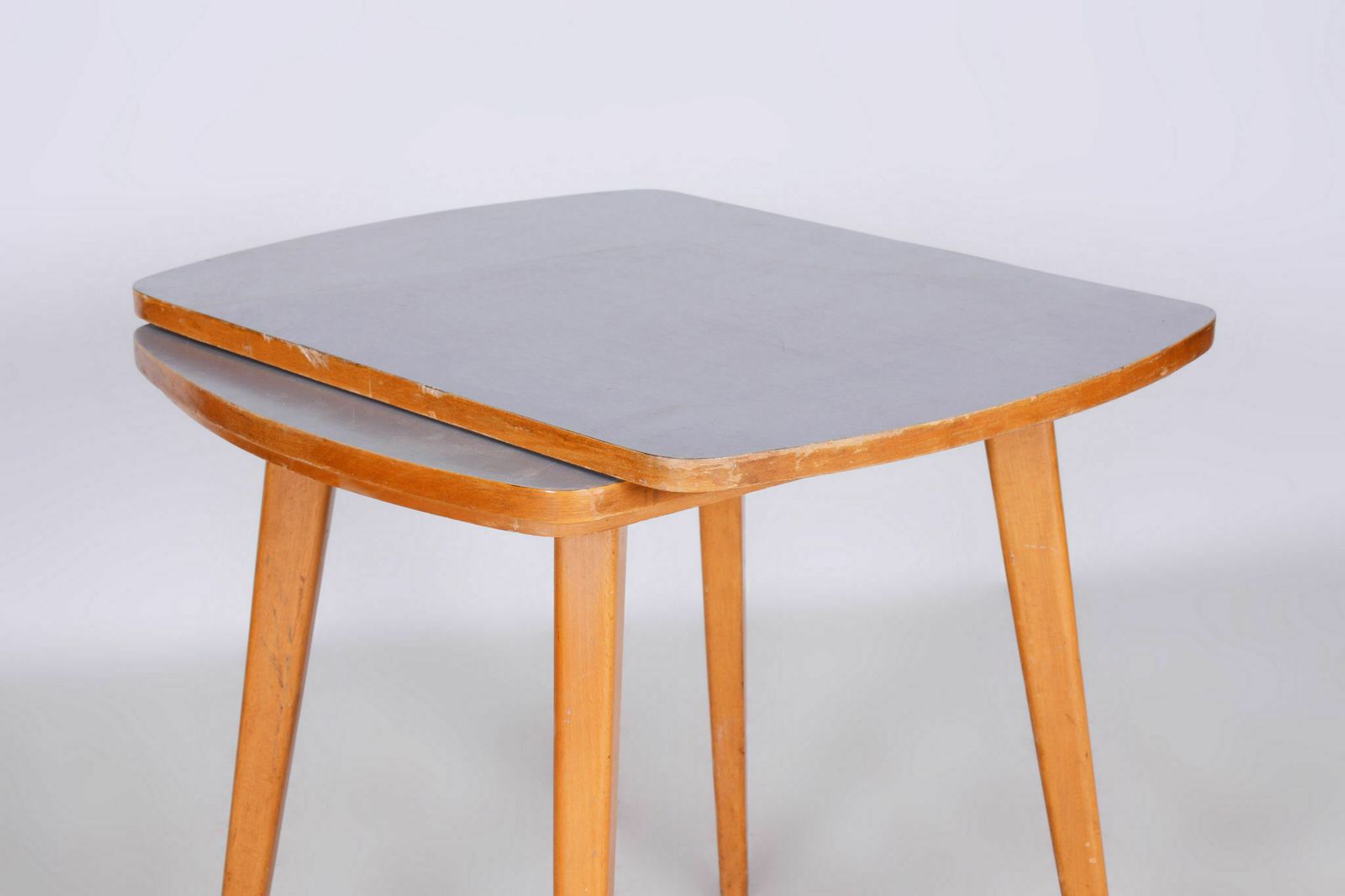 Restored Midcentury Coffee Table, Beech, Umakart, Revived Polish, Czechia, 1950s photo Furniture