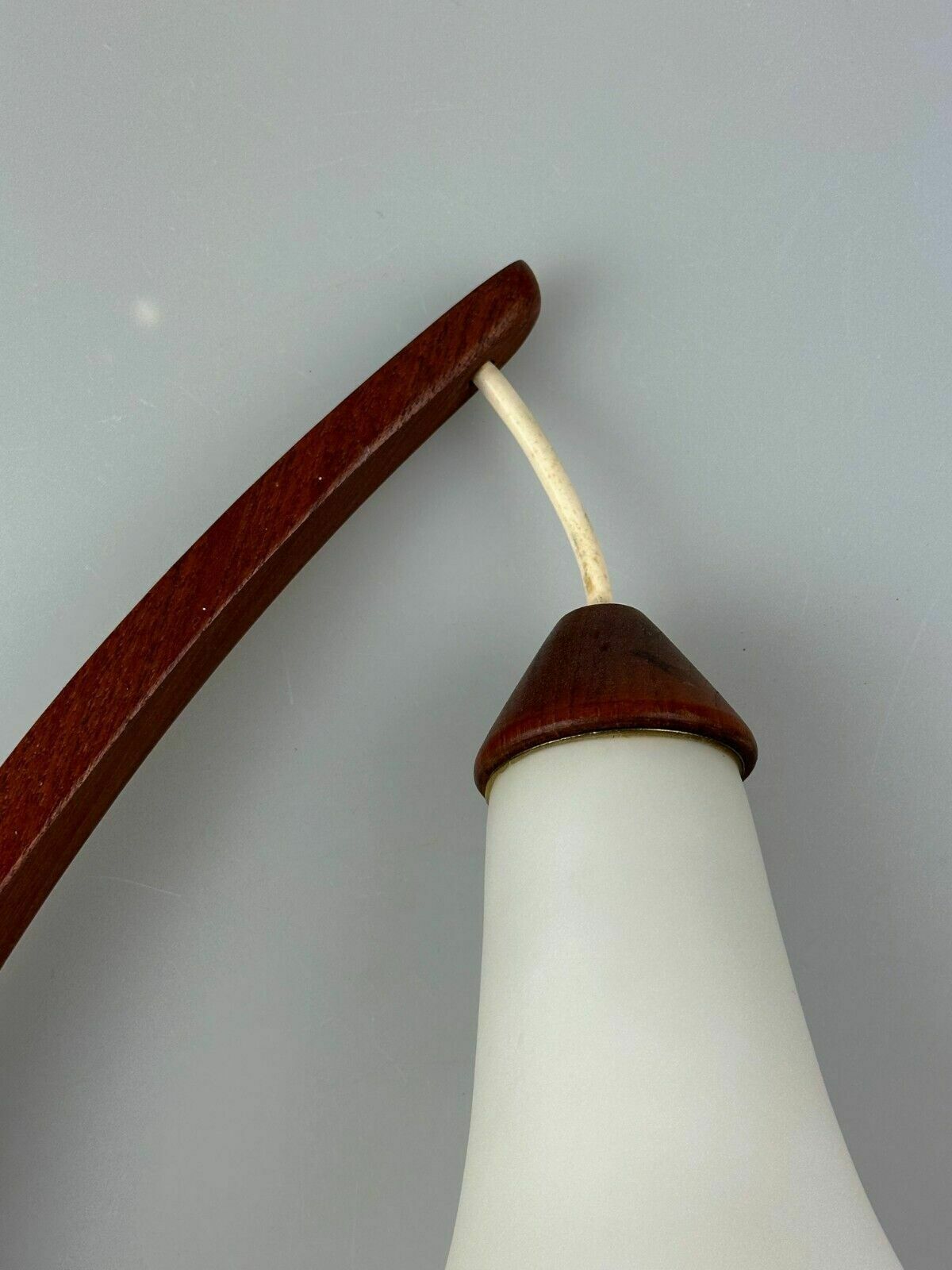 513.0 60s 70s Lamp Teak Lamp Wall Lamp Uno & östen Kristiansson For Luxus photo