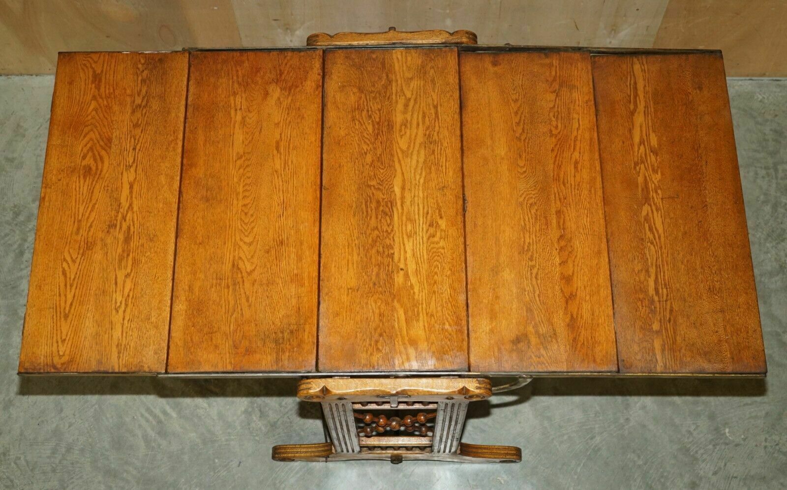 Fully Restored Circa 1910 Boeckh Brothers Metamorphic Bakers Table Bookcase photo 3950.0