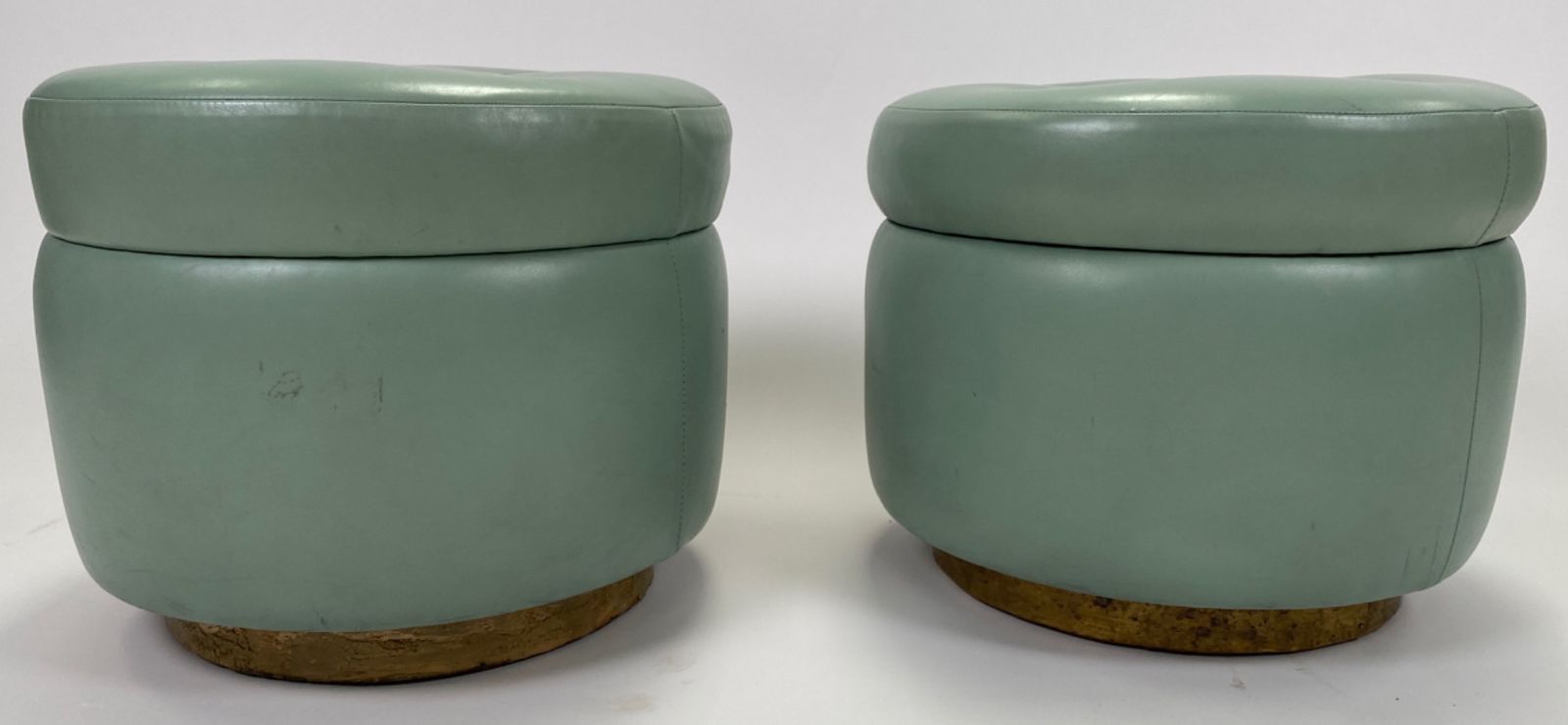 Iconic Art Deco Armchairs With Pouffes   Will Sell Individually photo 500.0