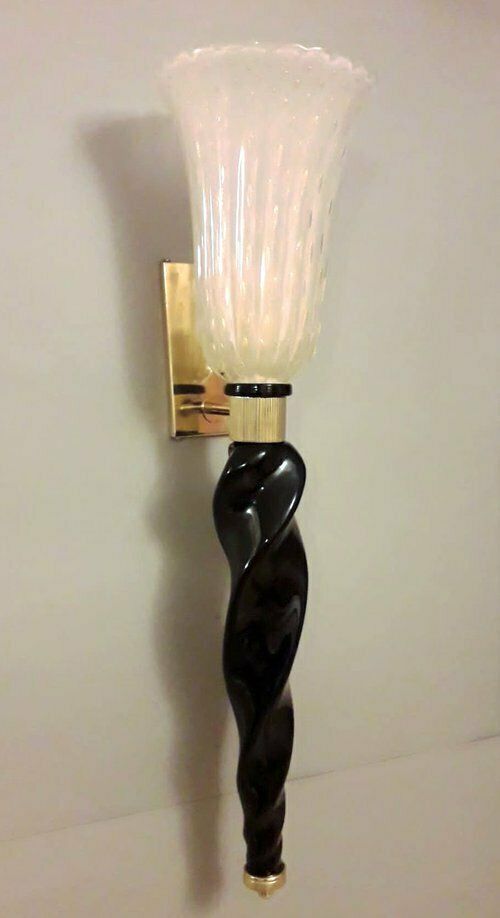 Pair Of Torchere Sconces photo for sale