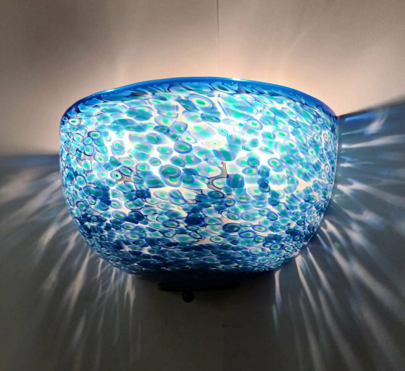 Murano Neverrino Sconces By Gae Aulenti For Vistosi   3 Available photo 986.6272