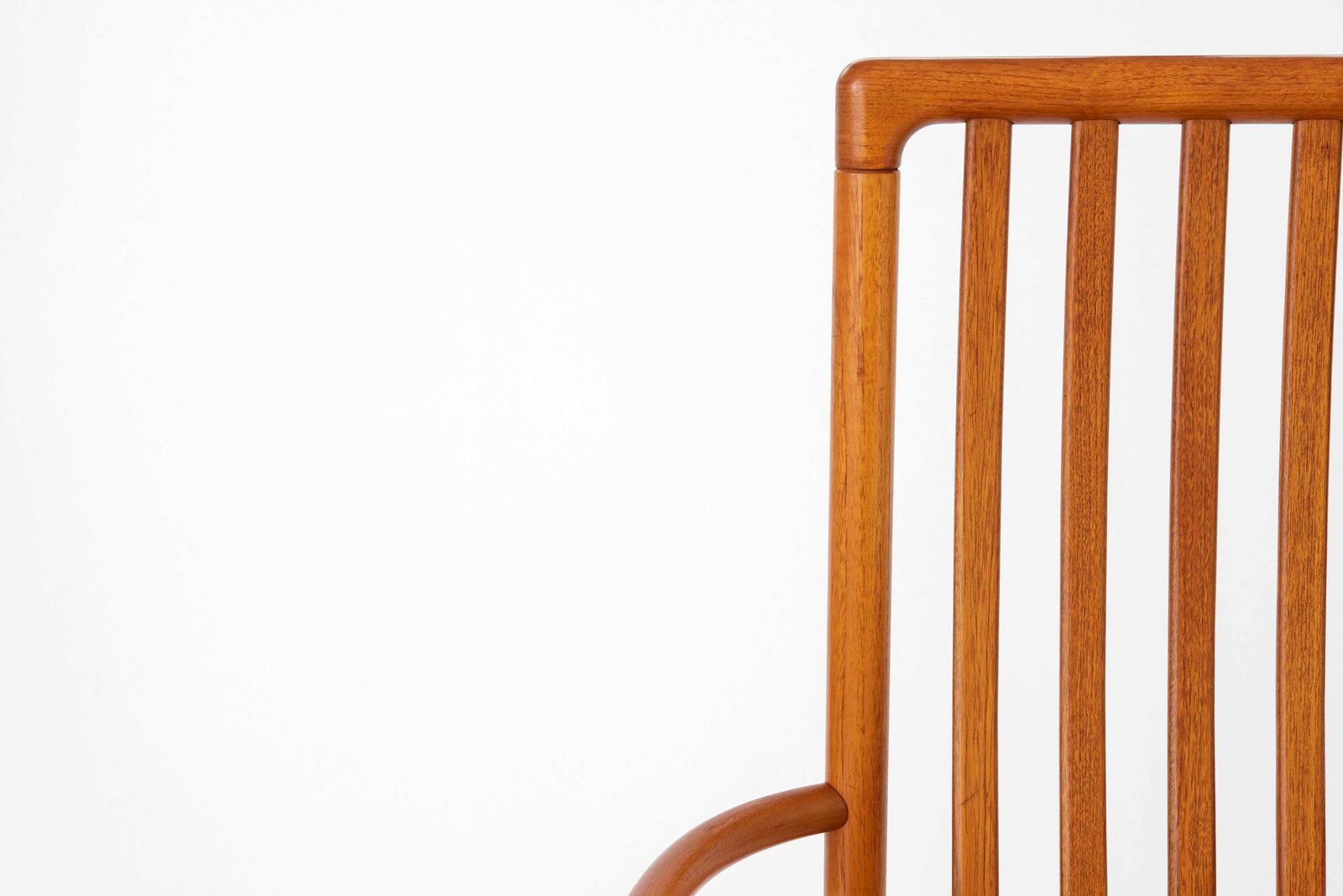 Vintage Armchair 1970s Hans J. Frydendal, Teak Danish photo vinterior