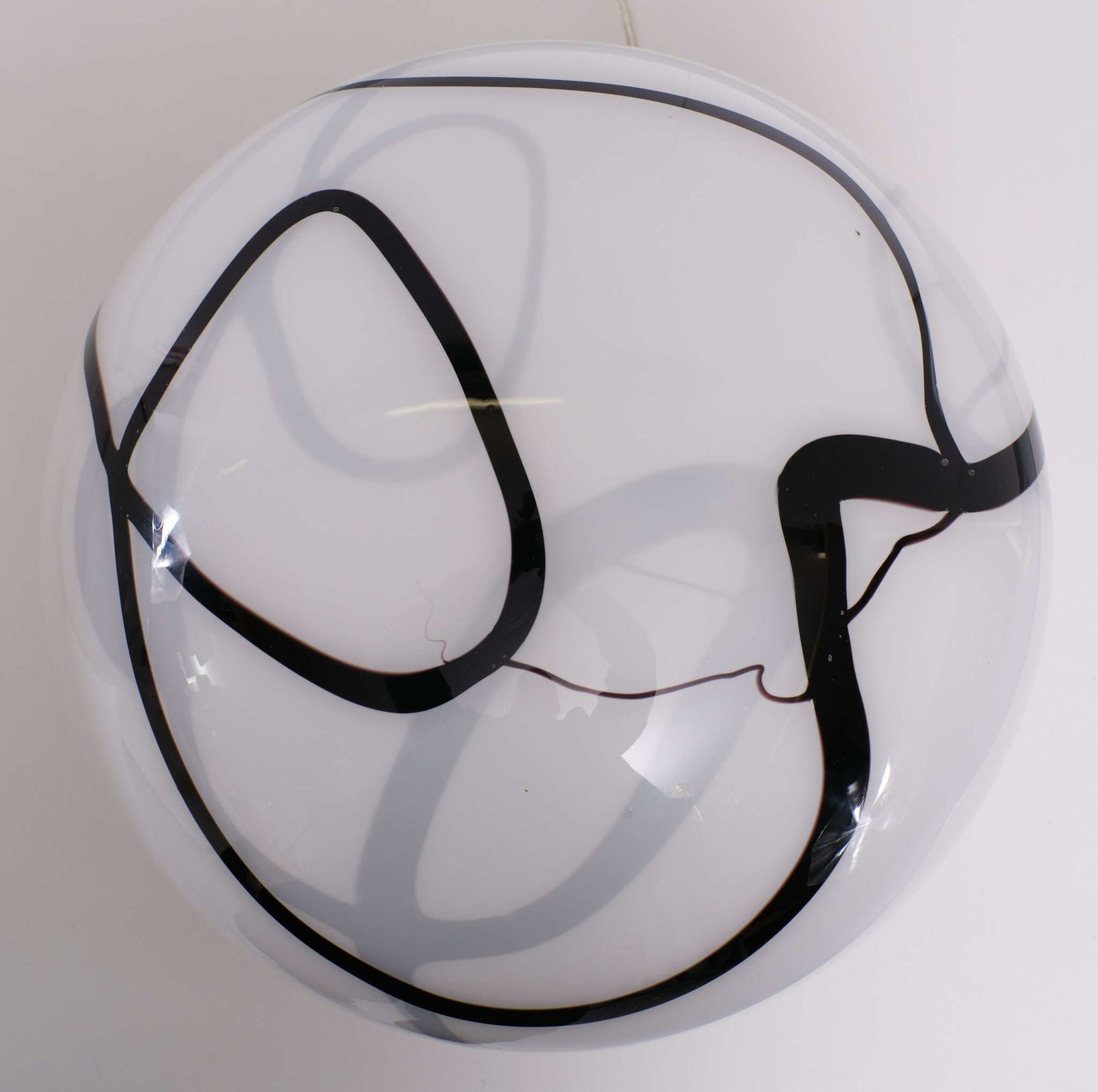 Xl Dutch Design By Zijlstra Tiel , Glass Zebra Table Lamps 1980s photo 1244.0