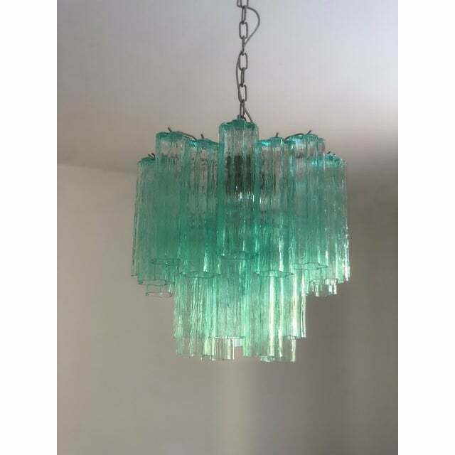 Contemporary Murano Glass Sputnik Chandelier , Lot Of 2 Or A Pair Of Chandeliers photo vinterior