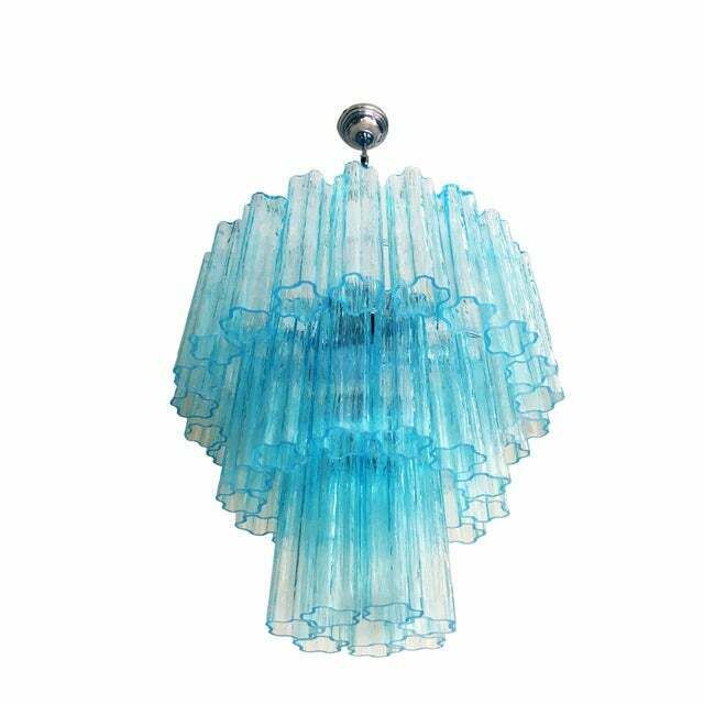Italian Murano Glass Sputnik Chandelier , Lot Of 2 Or A Pair Of Chandeliers photo Lighting