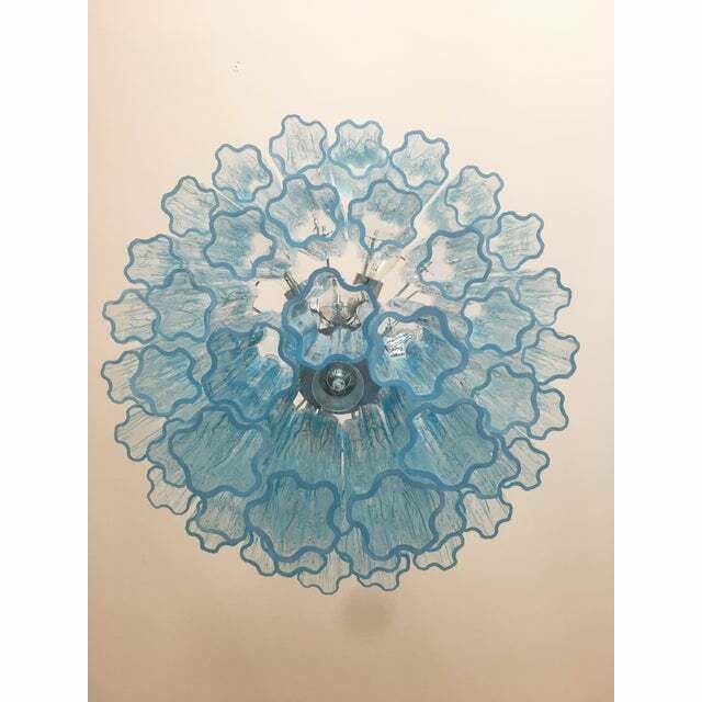 photo for sale Italian Murano Glass Sputnik Chandelier , Lot Of 2 Or A Pair Of Chandeliers