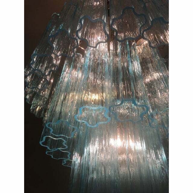 Lighting Italian Murano Glass Sputnik Chandelier , Lot Of 2 Or A Pair Of Chandeliers photo