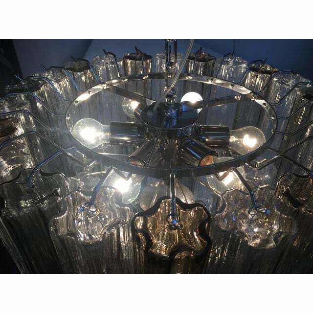 Murano Glass Sputnik Chandelier , Lot Of 2 Or A Pair Of Chandeliers photo for sale