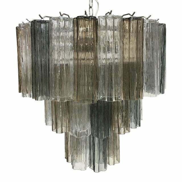 Murano Glass Sputnik Chandelier , Lot Of 2 Or A Pair Of Chandeliers photo vinterior