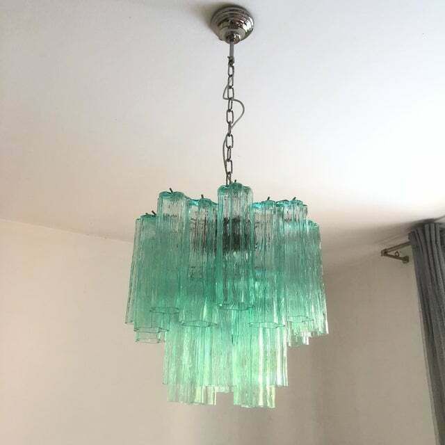 photo buy Murano Glass Sputnik Chandelier Multicolor, Mazzega Style , Lot Of 2 Or A Pair Of Chandeliers