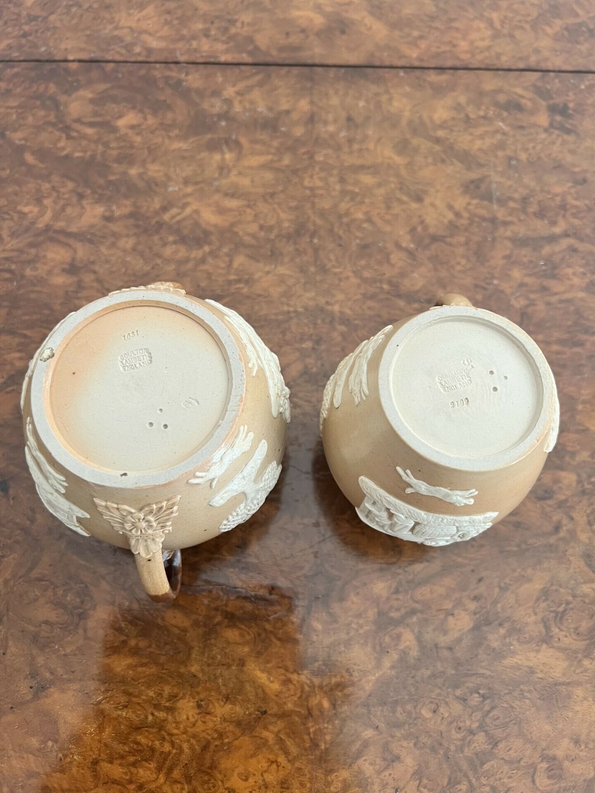 Rare Antique Doulton Four Piece Tea Set photo Home Decor