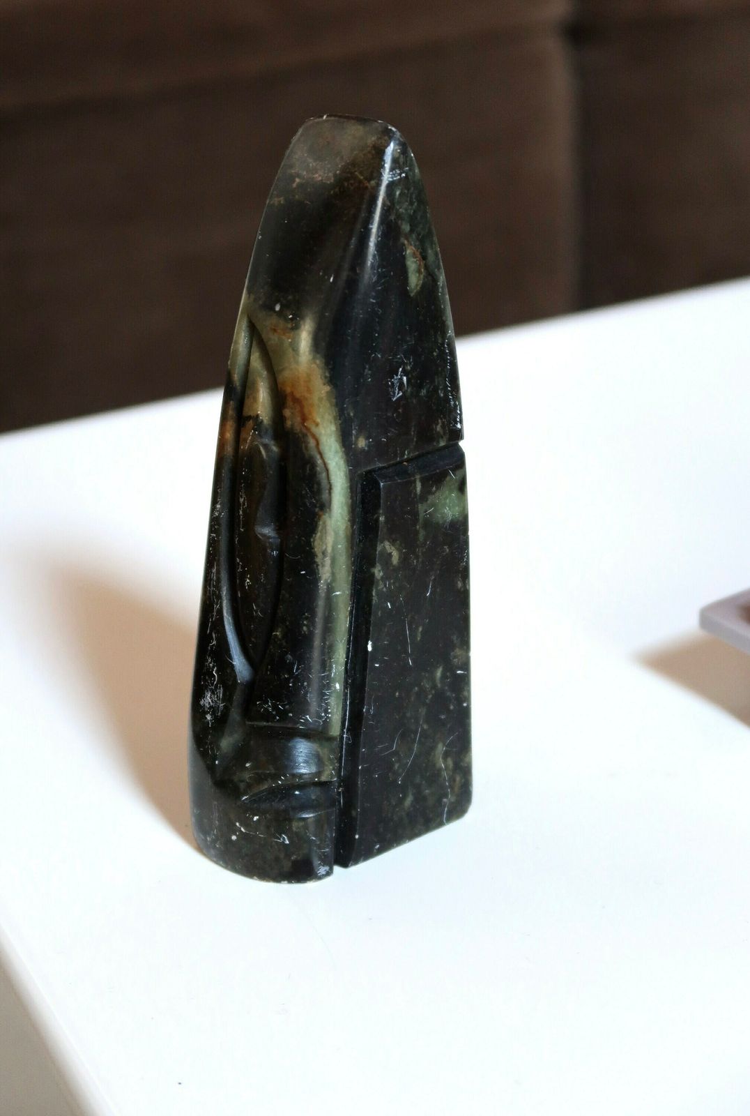 African Sculpture By Vanassa Rangisse, Zimbabwe, Vintage / Africa, Totem, Paperweight, Boho Chic, Folk, Art, Anthropomorphic photo Art