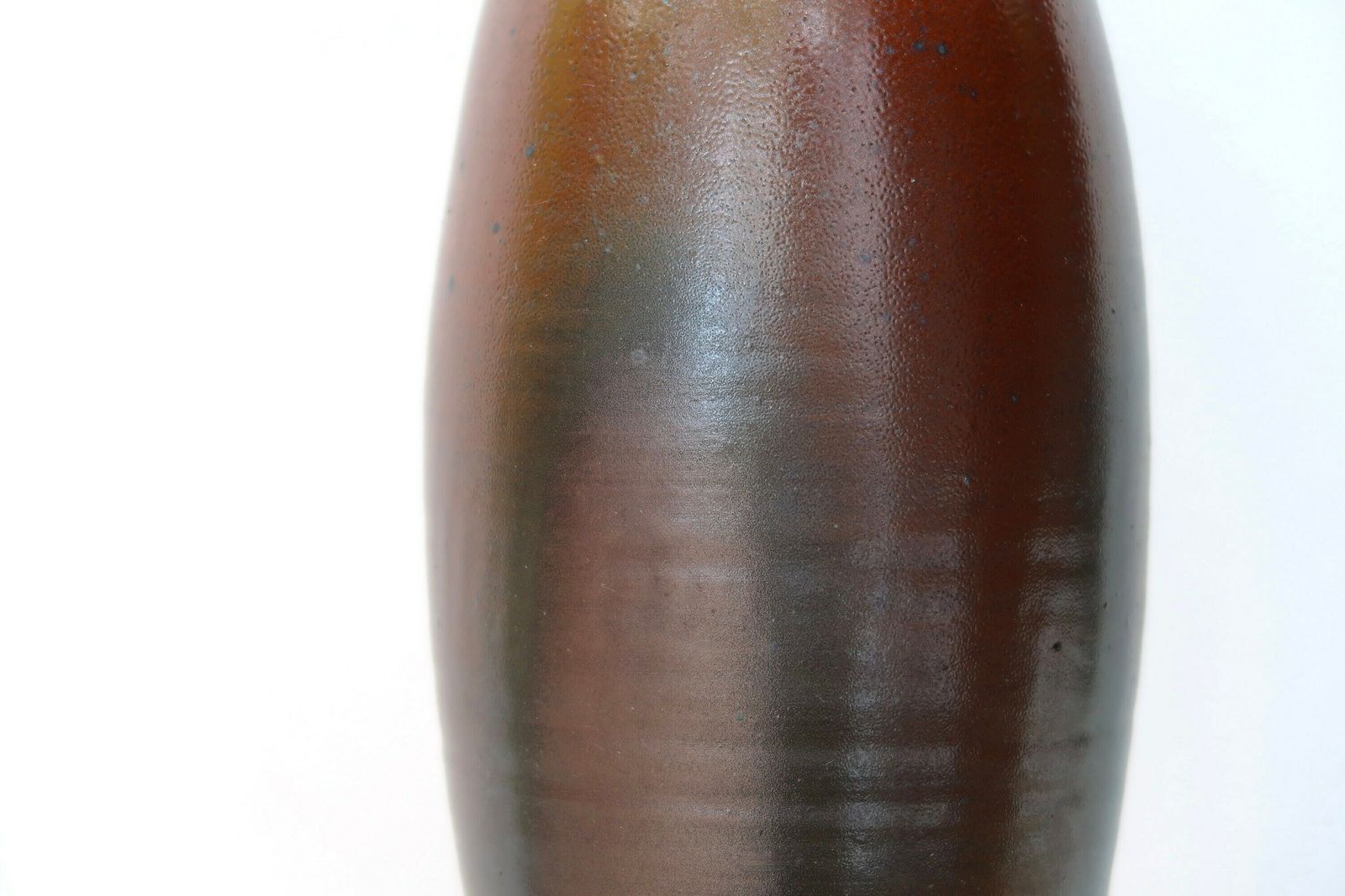 French Ceramic Vase Bottle, 1970s / Brown, Ceramic, Boho Chic, Folk, Country, Farmhouse photo Home Decor