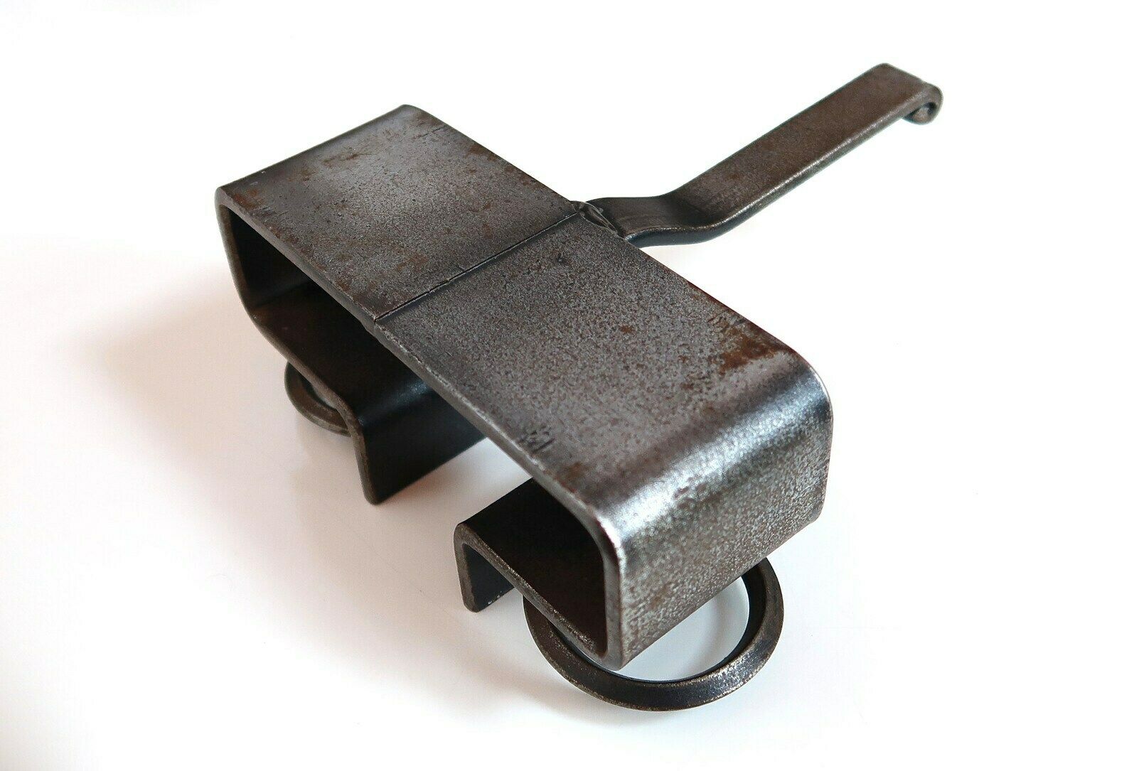 French Iron Candle Holder, 1970s / Modern, Rustic, Farmhouse, Country, Boho Chic, Folk photo vinterior