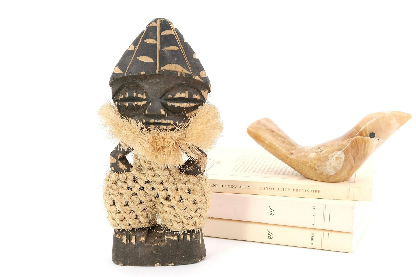 Statue africaine, Sungod, années 1980 / Africa, Statue, Tribal, Boho Chic, Bohemian, Folk, Voodoo, Totem, Doll photo 76.0