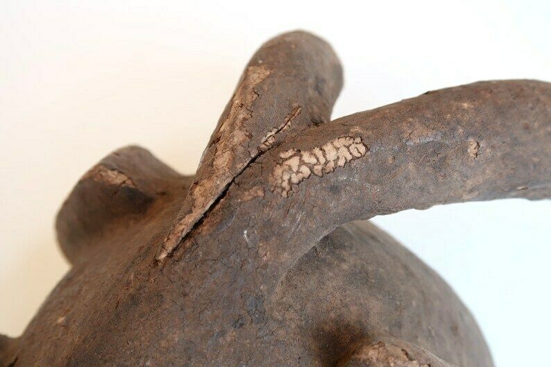1980s Mambila African Mask From Nigeria photo vinterior