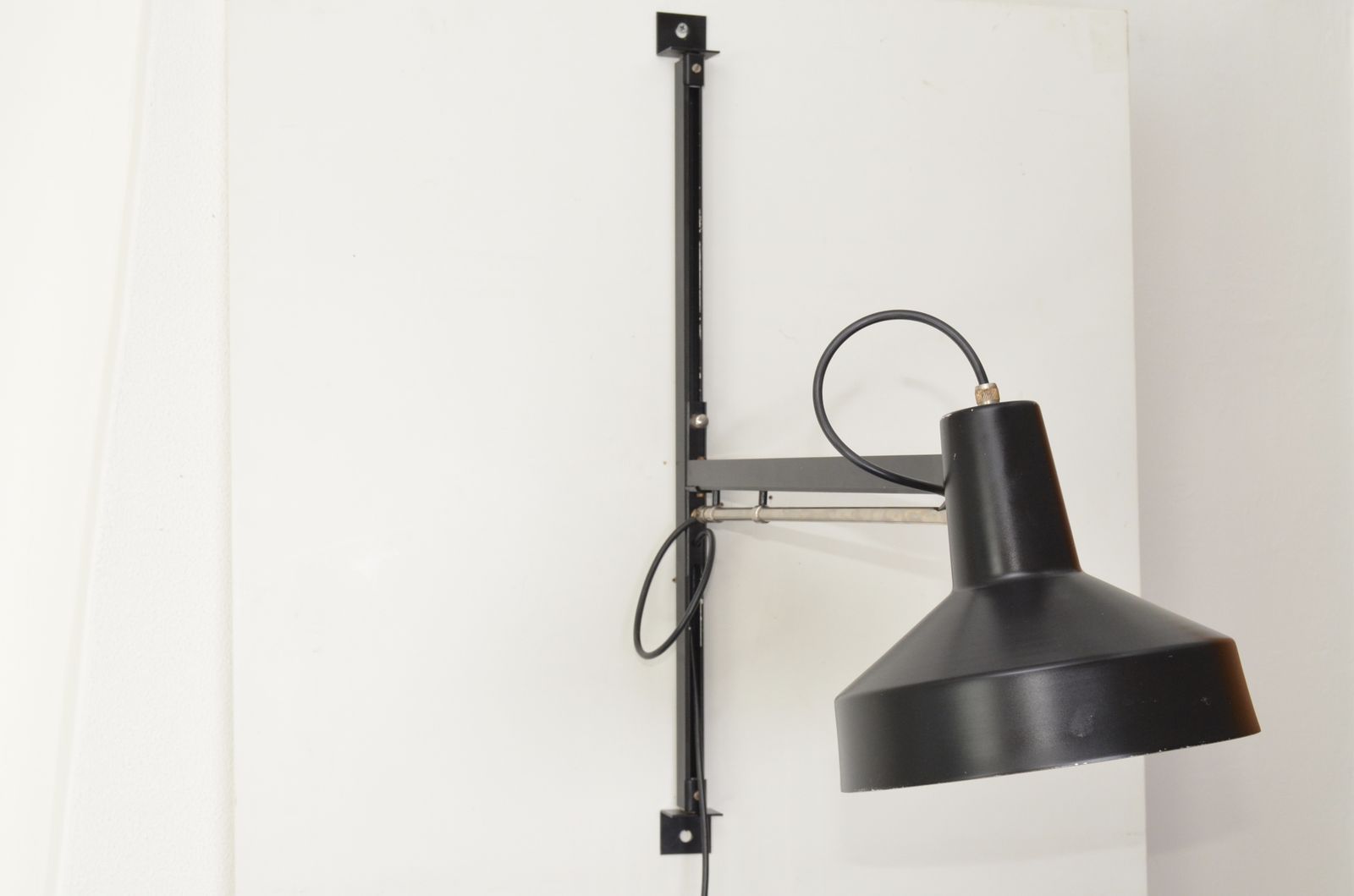Dutch Modernist Midcentury Telescope Metal Wall Lamp By Niek Hiemstra For Hiemstra Evolux photo Lighting