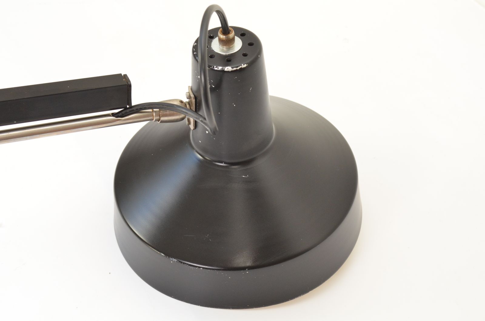 Dutch Modernist Midcentury Telescope Metal Wall Lamp By Niek Hiemstra For Hiemstra Evolux photo vintage