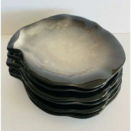 Set Of 6 Pol Chambost "Shells" Plates photo Home Decor
