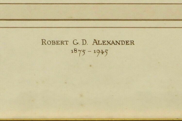 Watercolour By Robert G. D. Alexander. Sailing Off The Essex Coast photo for sale