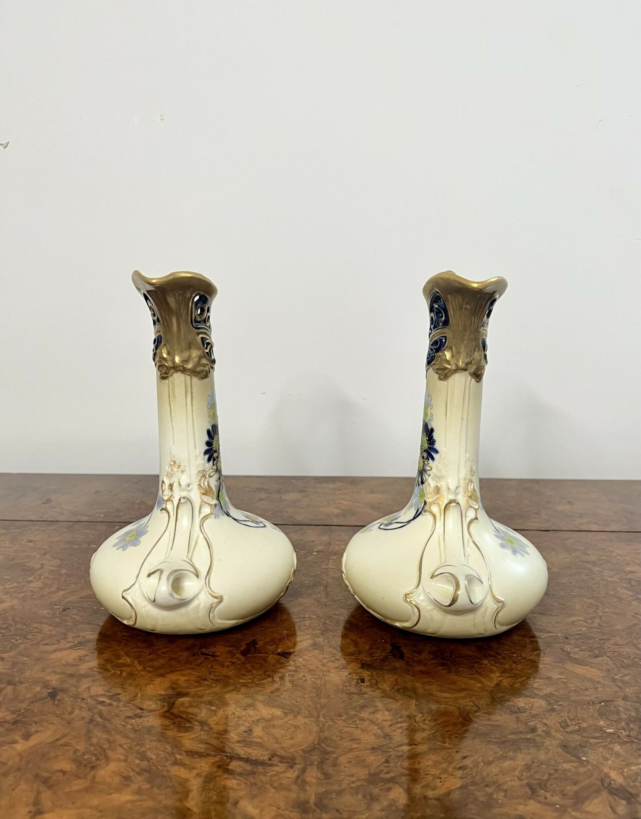 Pair Of Antique Quality Porcelain Jugs photo furniture