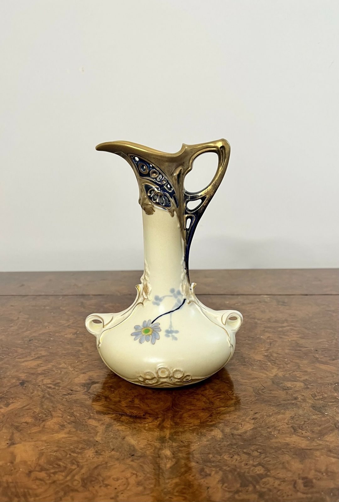 Pair Of Antique Quality Porcelain Jugs photo vinterior