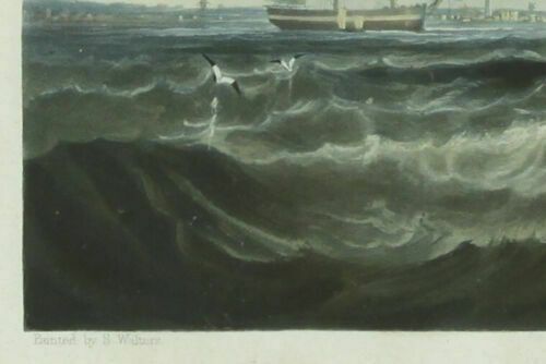 Set Of 2 Prints From Engravings By R G Reeve. "Outward Bound" & "Homeward Bound" photo vintage