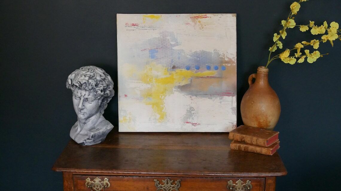 Contemporary Modern Abstract Painting Wall Art Acrylic On Canvas Oil Painting photo Art