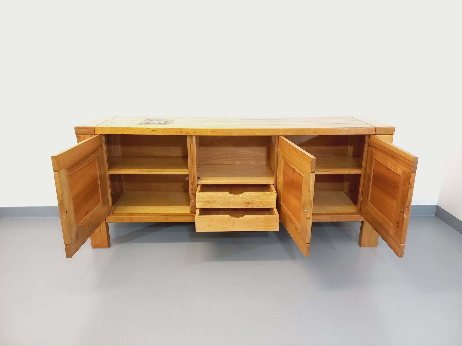 photo for sale Maison Regain Elm Sideboard, 1970s