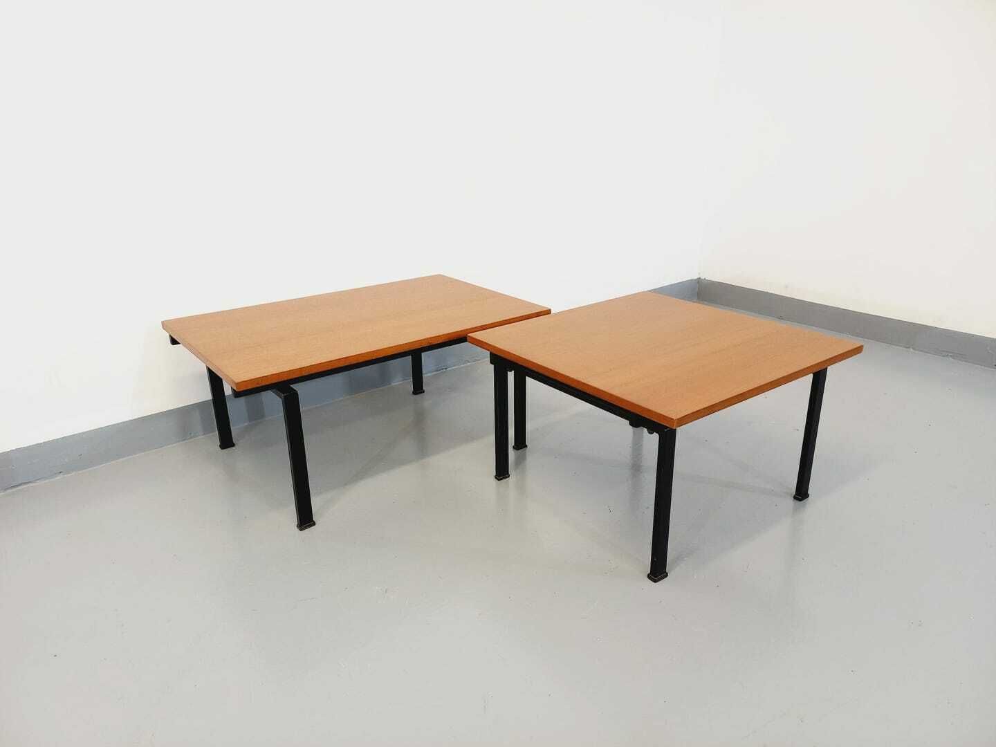 photo for sale 2 tables basses Isa en teck, années 1960