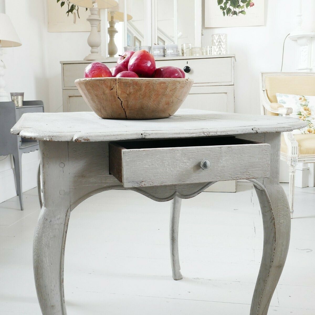 Antique French Oak Table, 1800s photo for sale