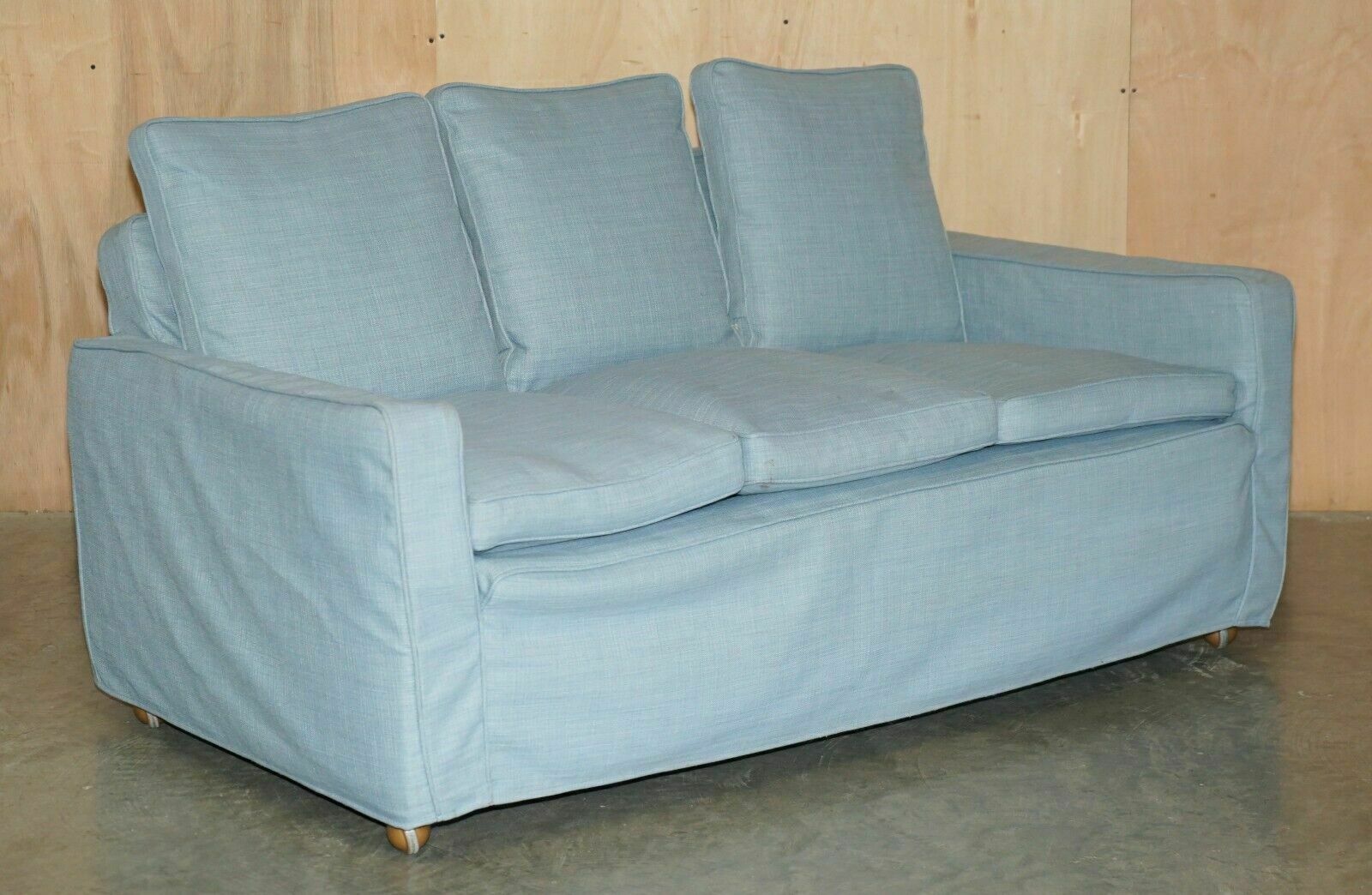 Super Rare 1933 Antique Minty Oxford Three Piece Sofa & Armchair Suite & Receipt photo 4950.0