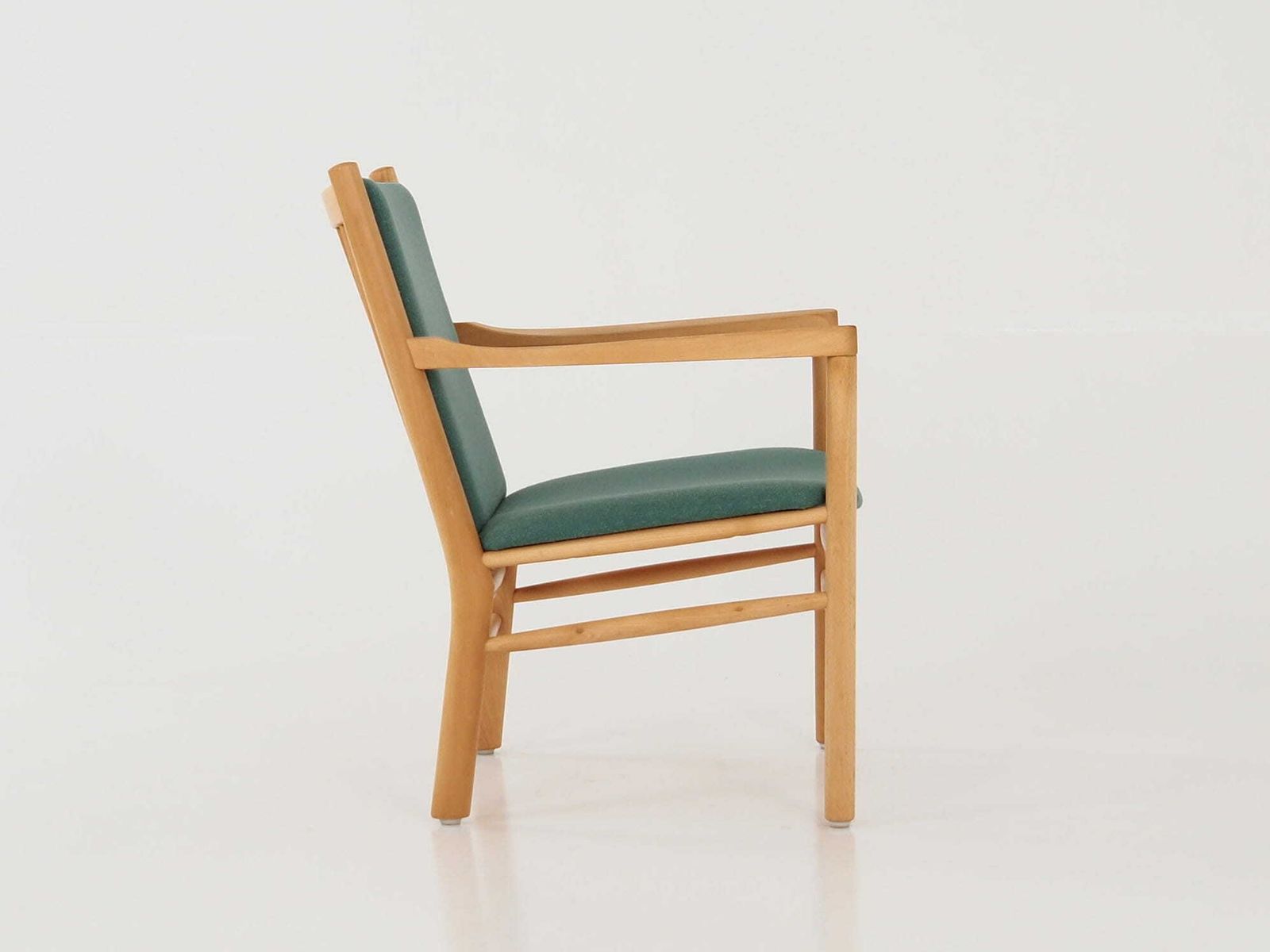 Beech Armchair, Danish Design, 1970s, Designer: Erik Ole Jørgensen, Manufacture: Tarm Stole & Møbelfabrik photo buy