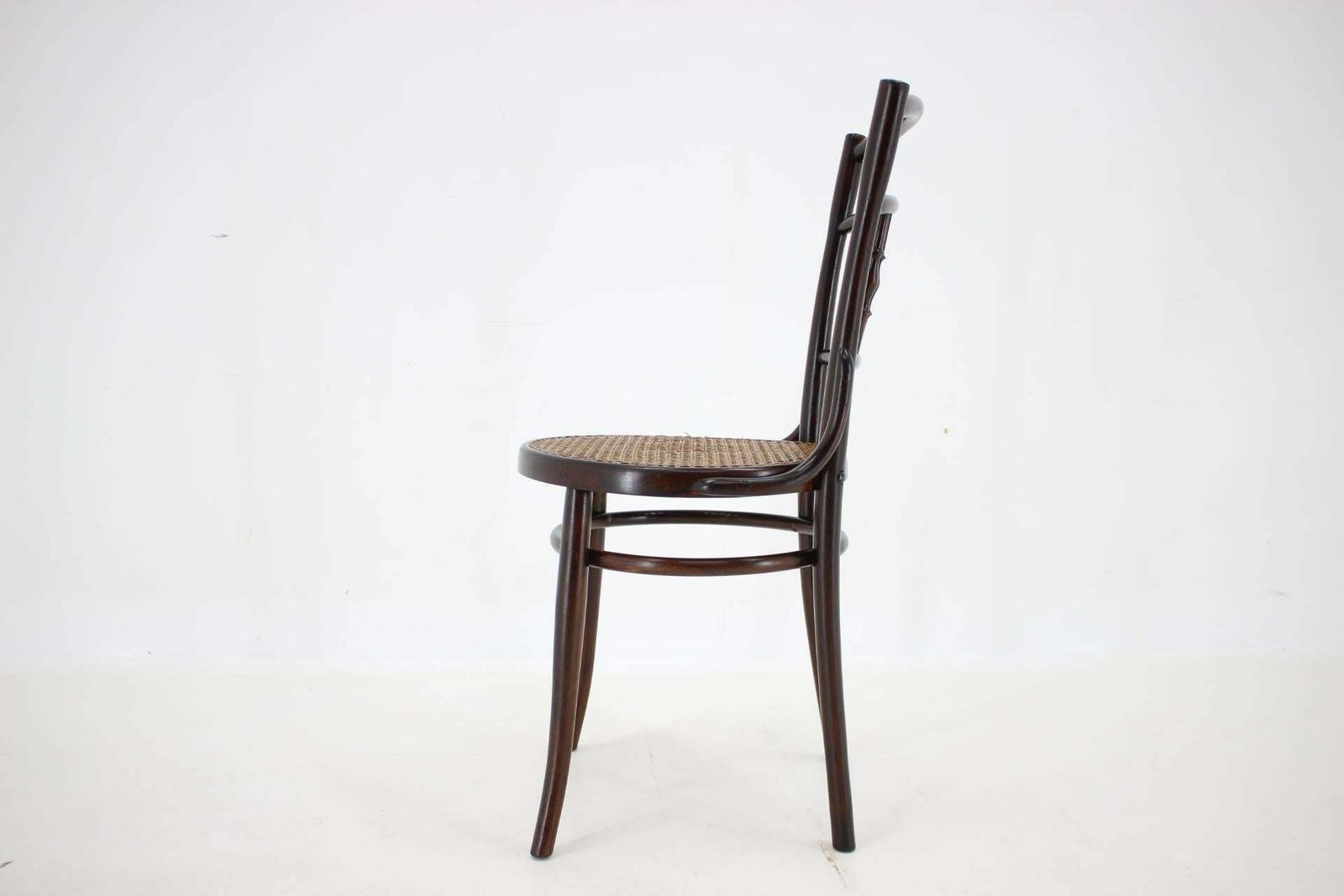 photo for sale 1930s Bentwood Beech Chair With Pedig Seat, Austria