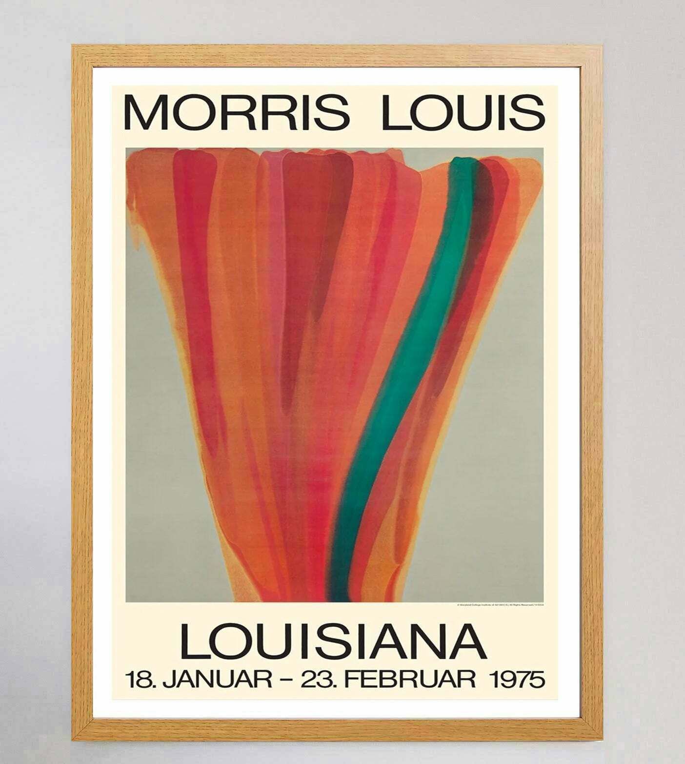 Morris Louis   Louisiana Gallery Original Vintage Poster photo Art